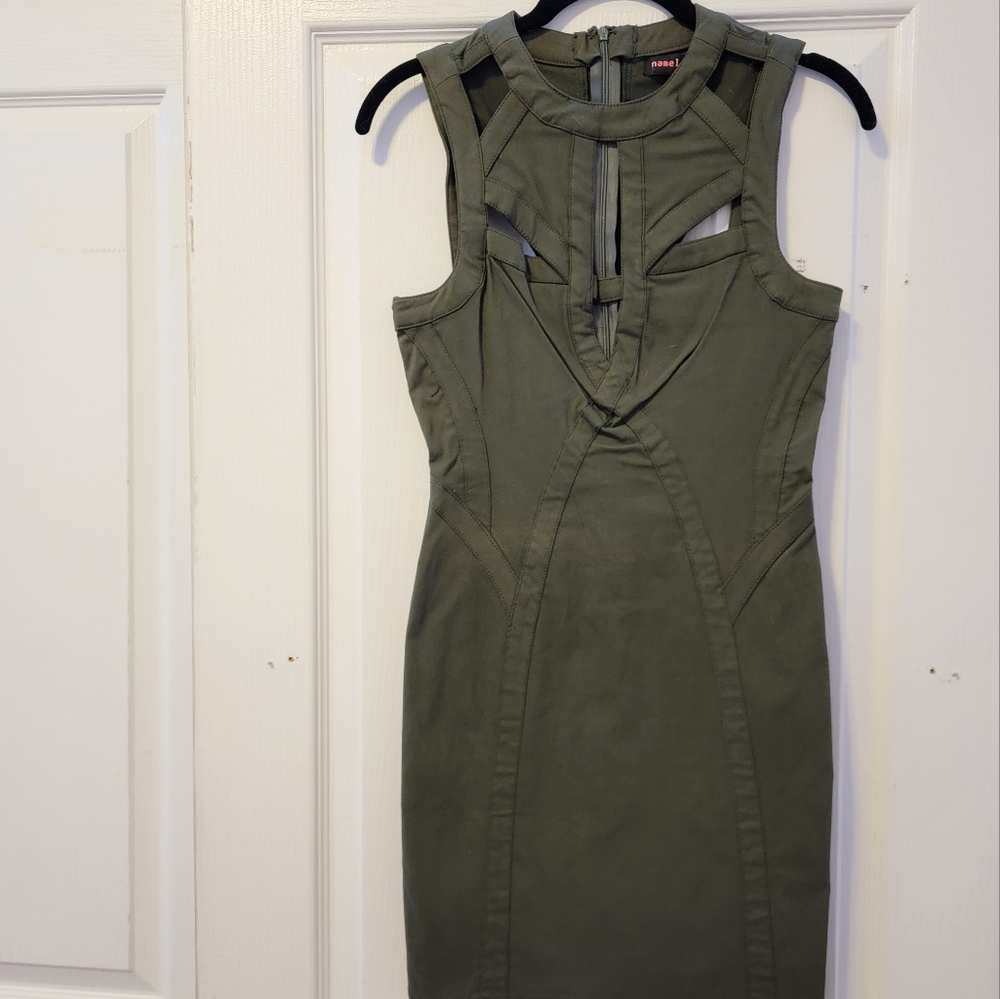 Cutout Caged Dress